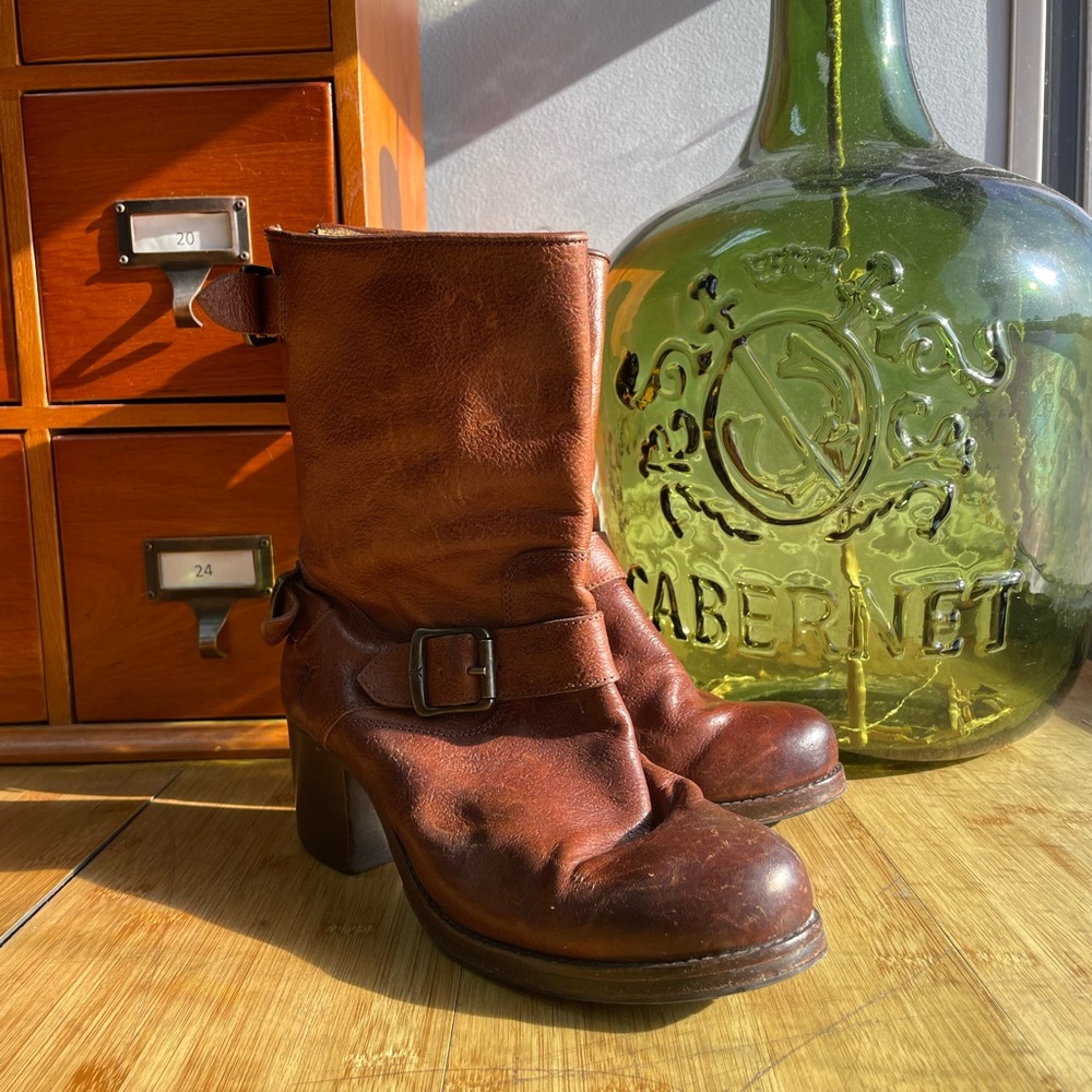 Frye Midcalf slouchy boots